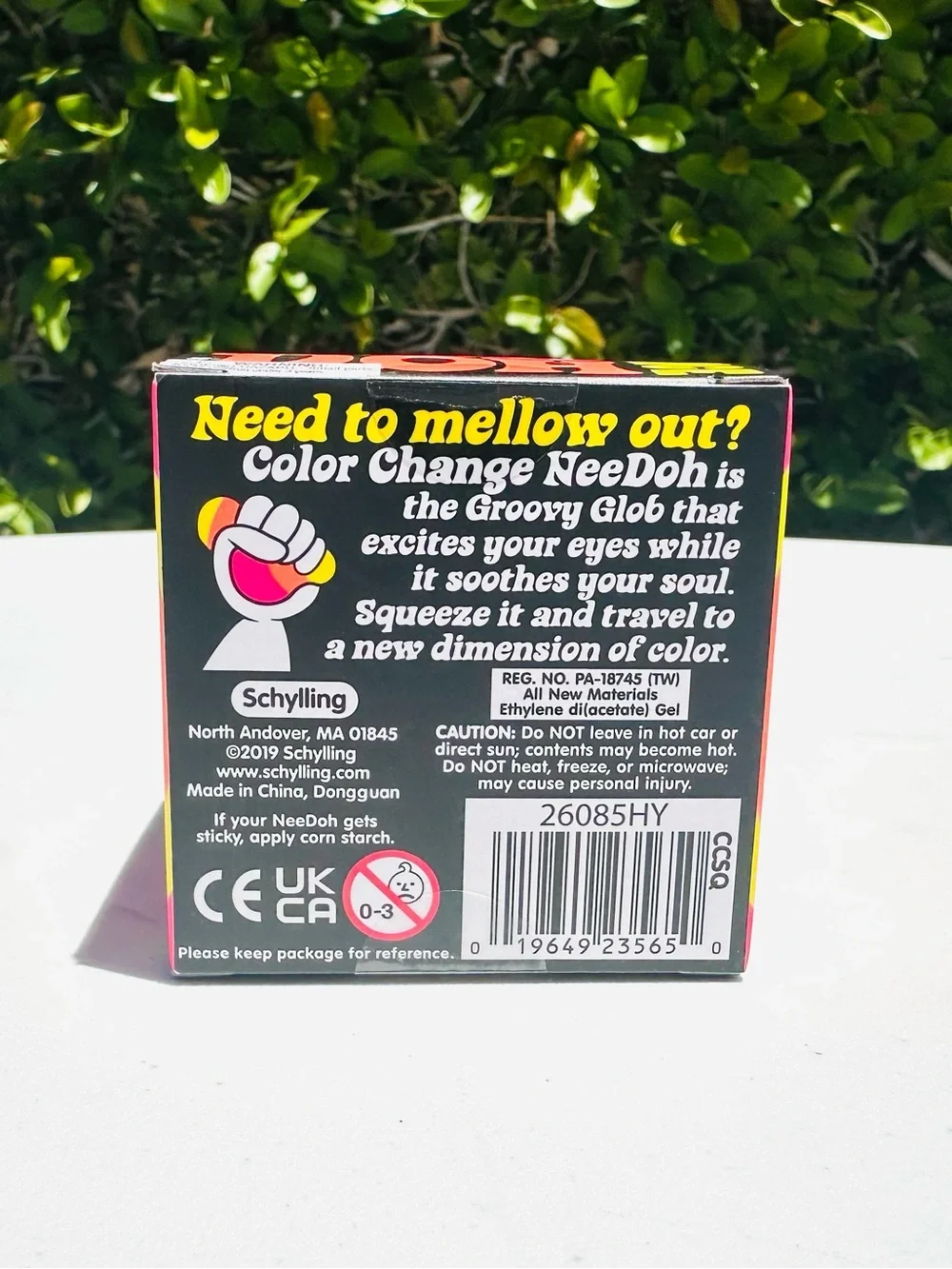 Viral Schylling Color Change NeeDoh Sensory Stress Ball New In Box